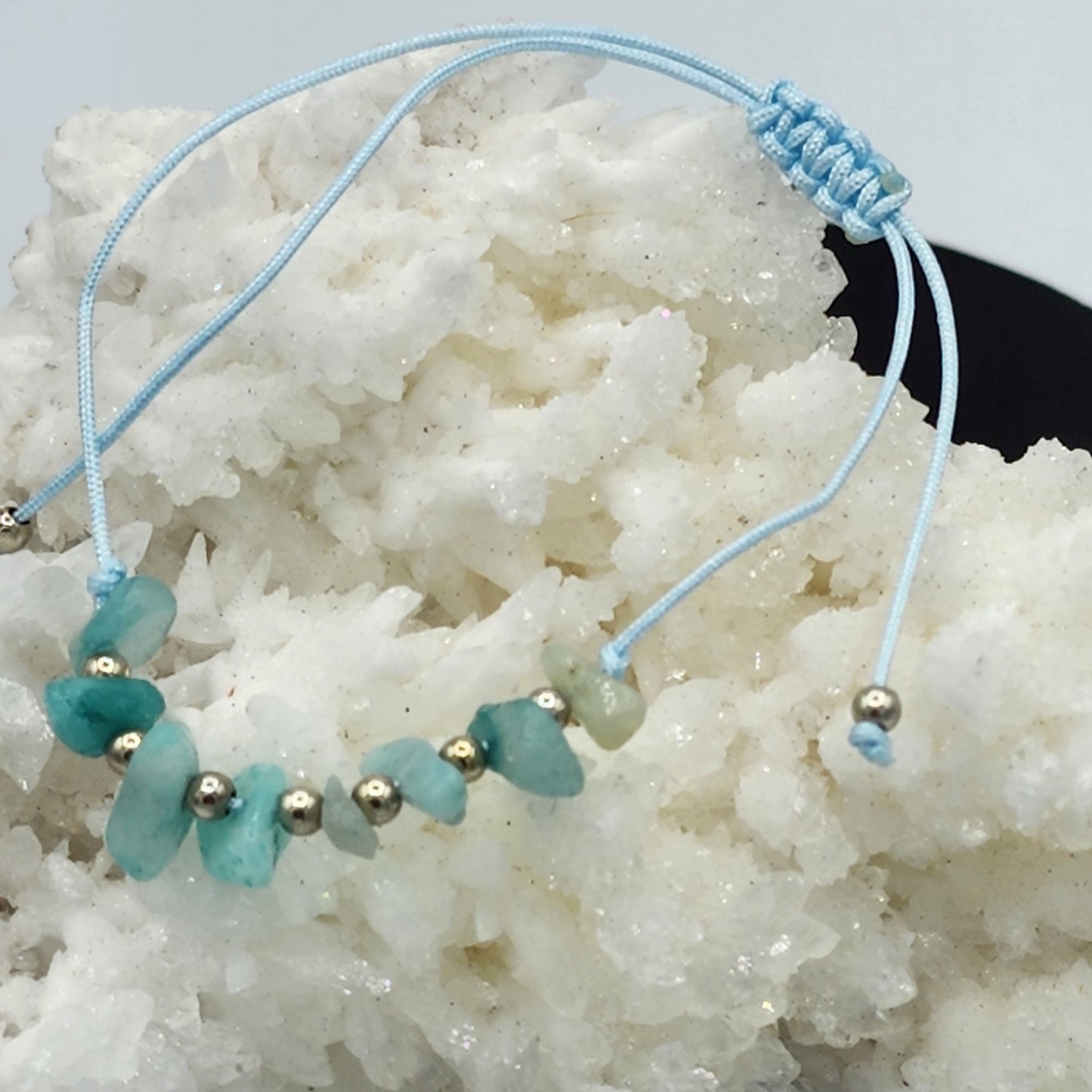 Fine Crystal Chip Bracelet / Anklet