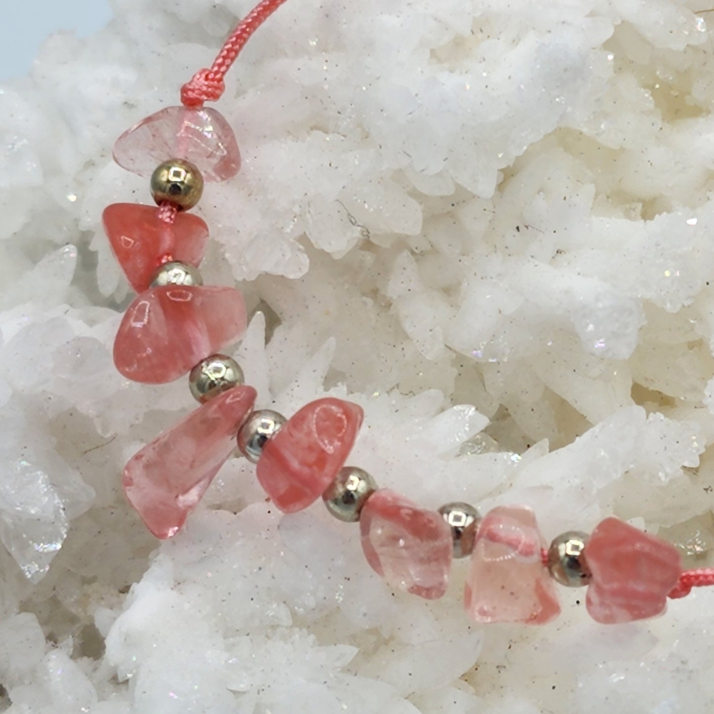 Fine Crystal Chip Bracelet / Anklet