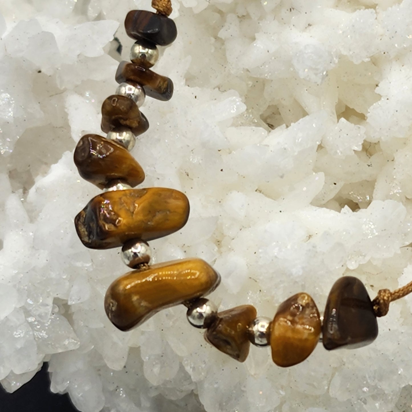 Fine Crystal Chip Bracelet / Anklet