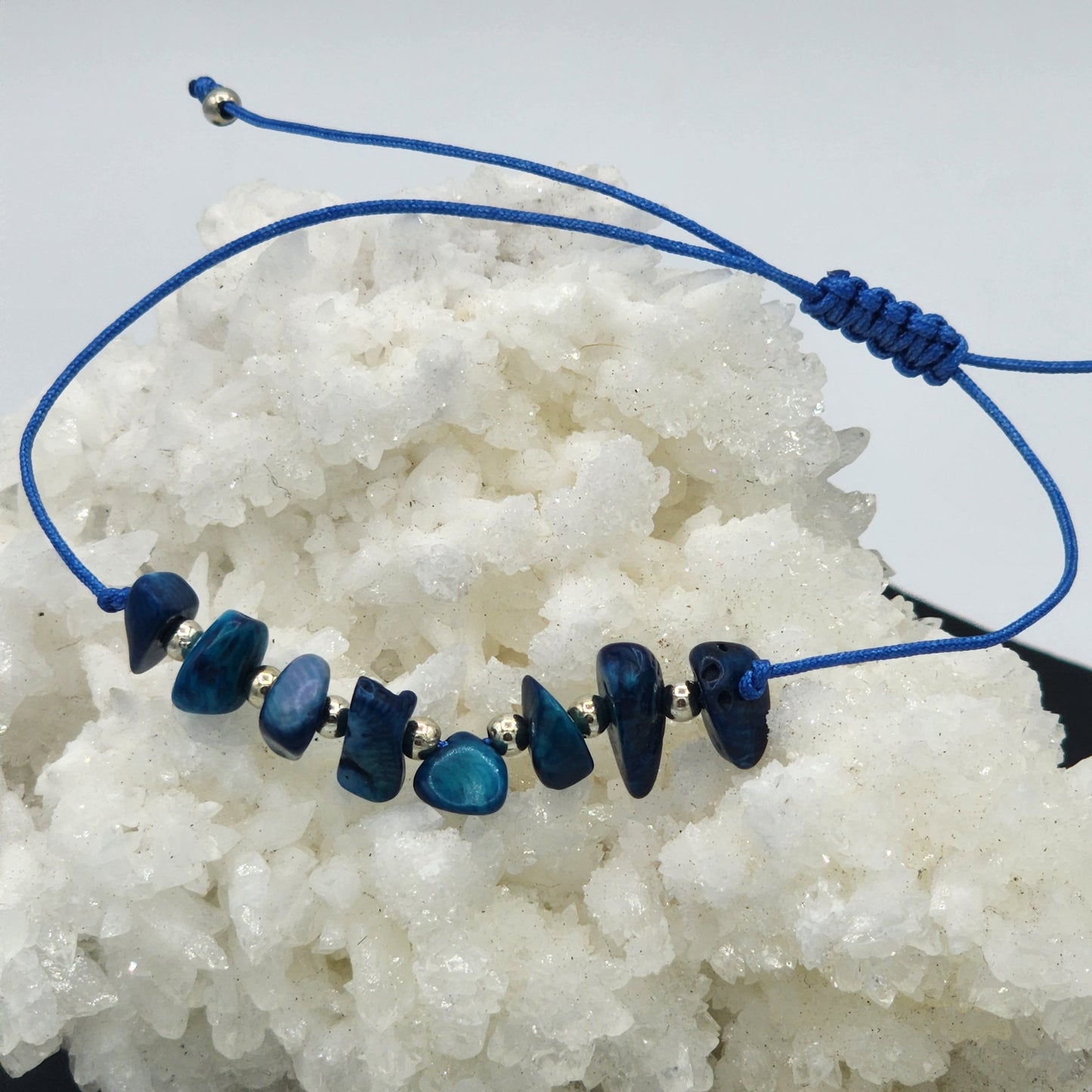 Fine Crystal Chip Bracelet / Anklet