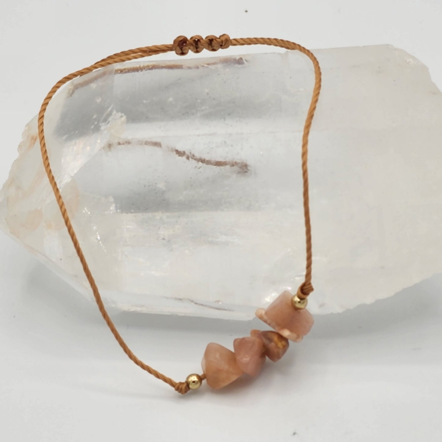 Fine Crystal Chip Bracelet / Anklet