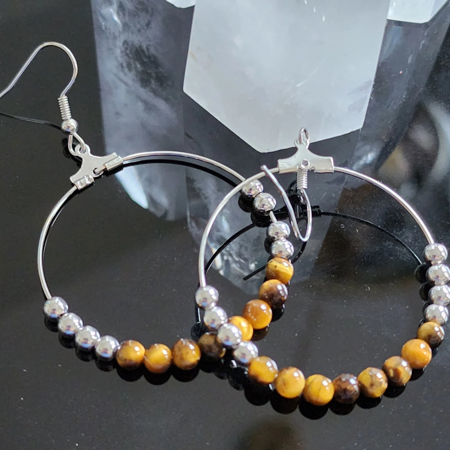 Silver Hoop Earrings