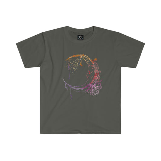 Happy Moon Unisex Softstyle T-Shirt