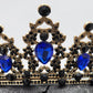Tiara / Crown - Black and Blue