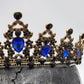 Tiara / Crown - Black and Blue