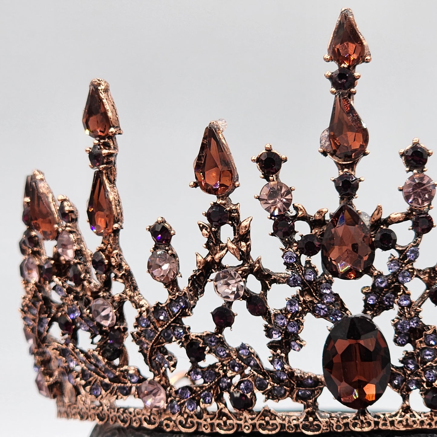 Tiara / Crown - Purple and Gold