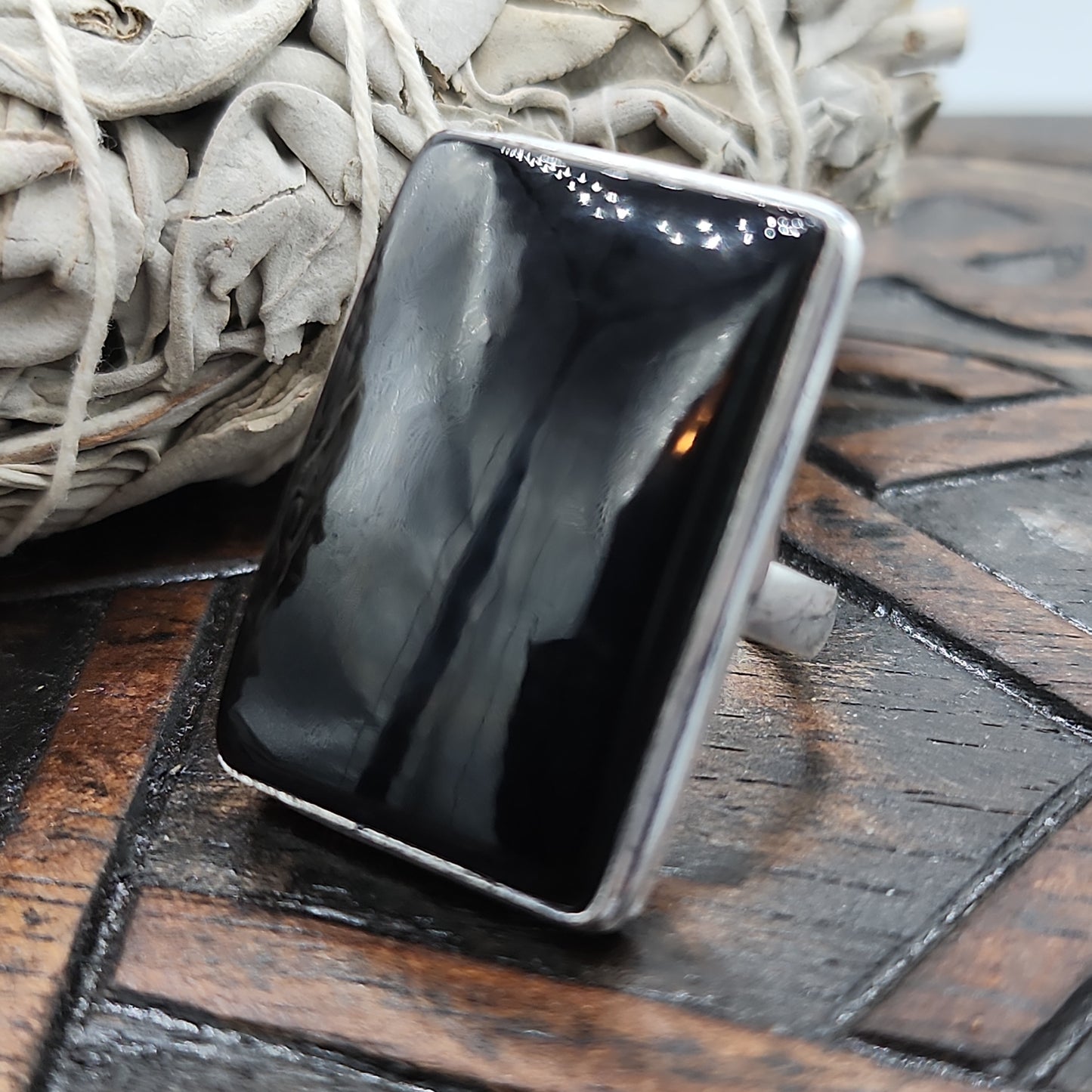 Obsidian Ring