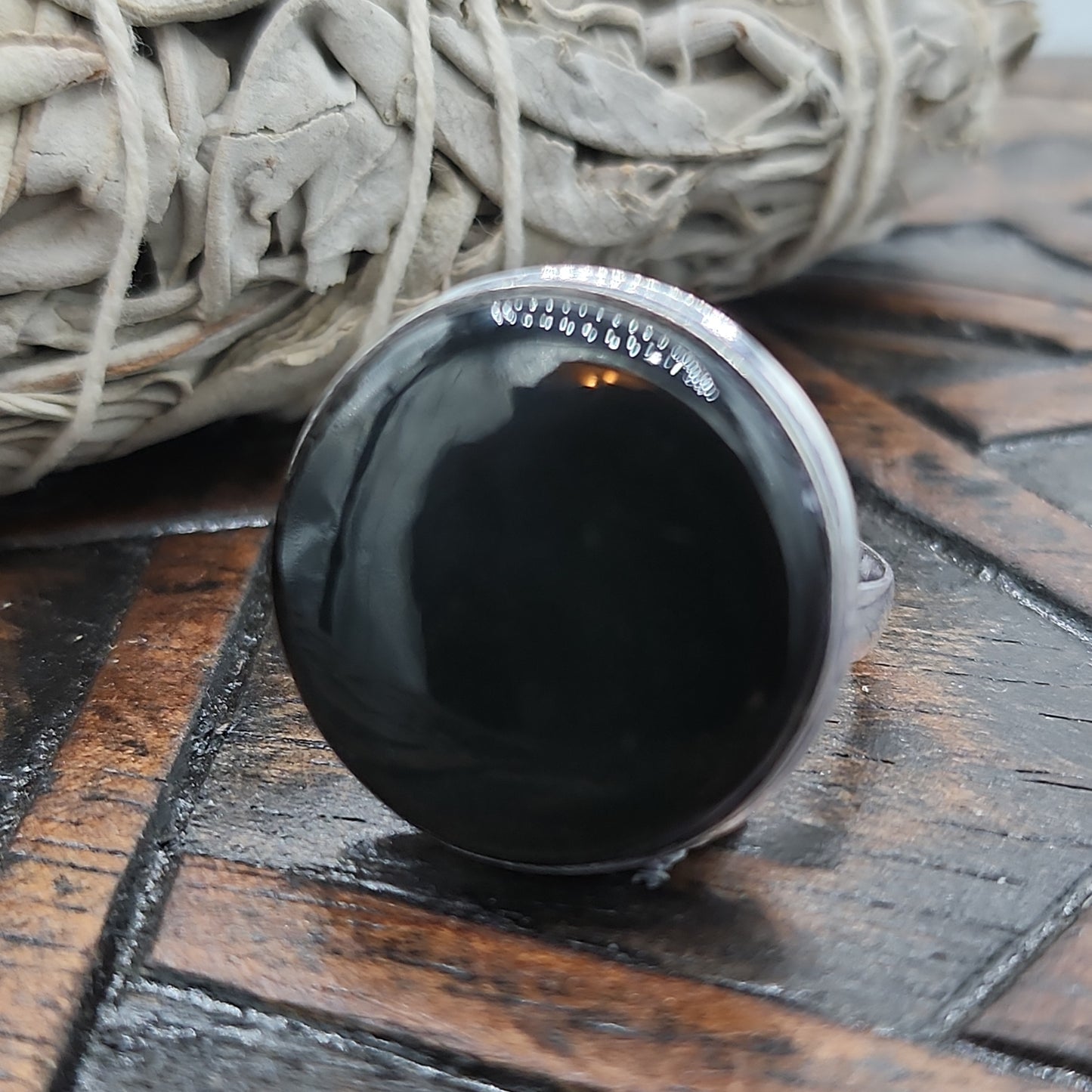 Obsidian Ring