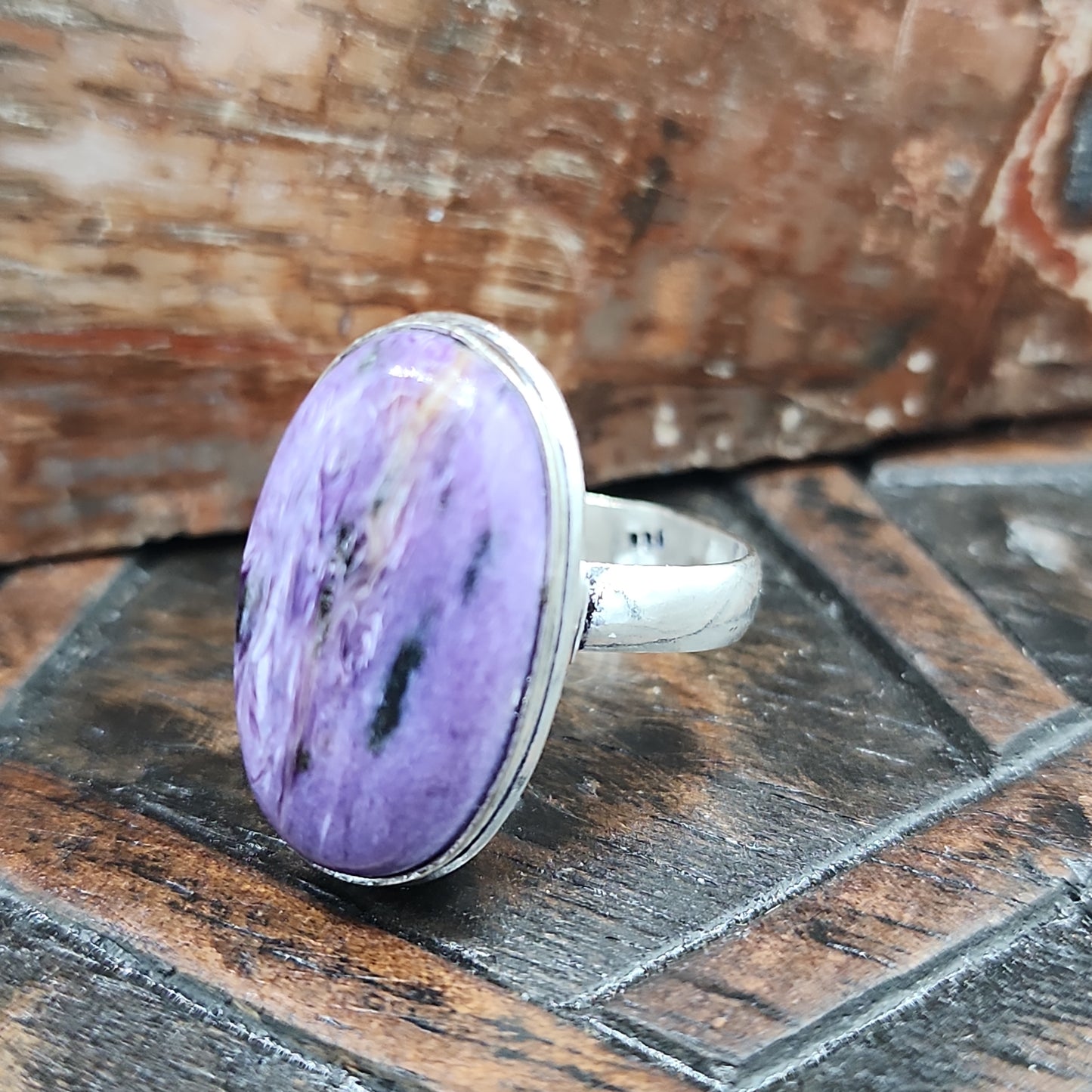 Charoite Ring