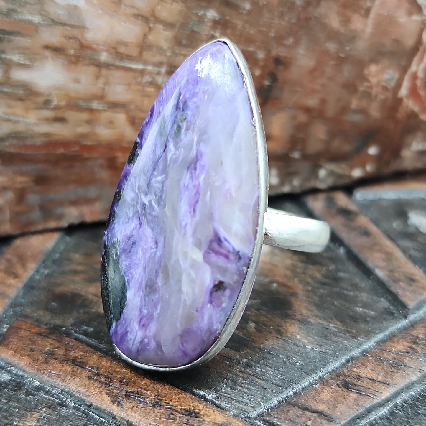 Charoite Ring