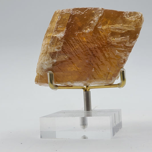 Honey Calcite Specimen