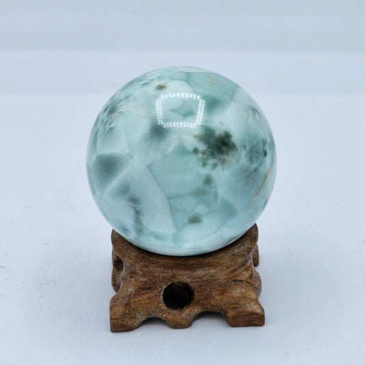 Larimar Crystal Sphere