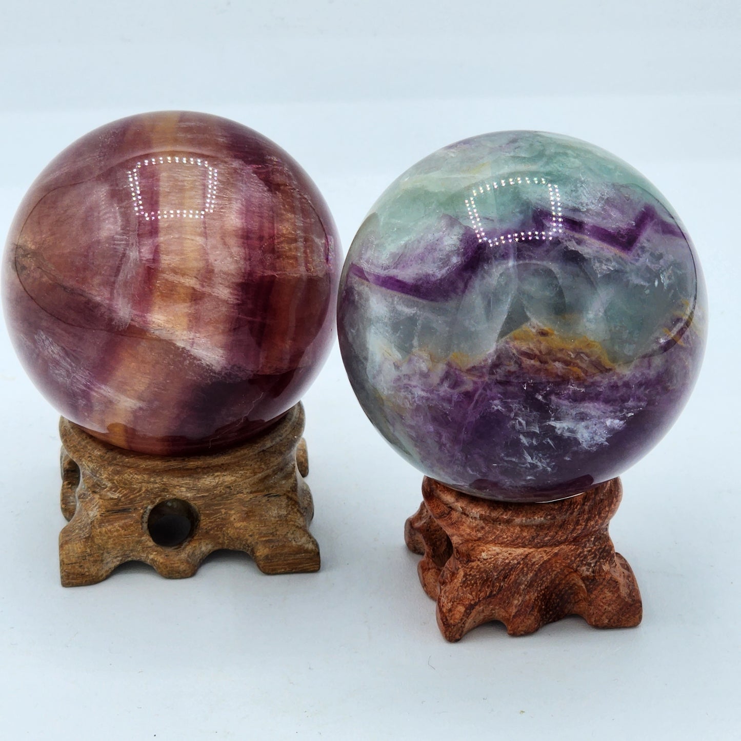 Fluorite Crystal Sphere