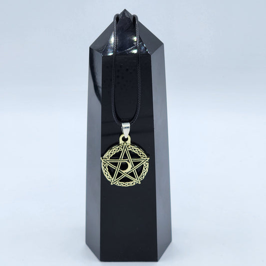 Pentagram Necklace - Bronze