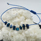 Fine Crystal Chip Bracelet / Anklet