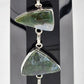 Moss Agate and Ocean Jasper Silver Bracelet - 6"-8”