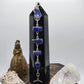 Lapis Lazuli Silver Bracelet - 8”