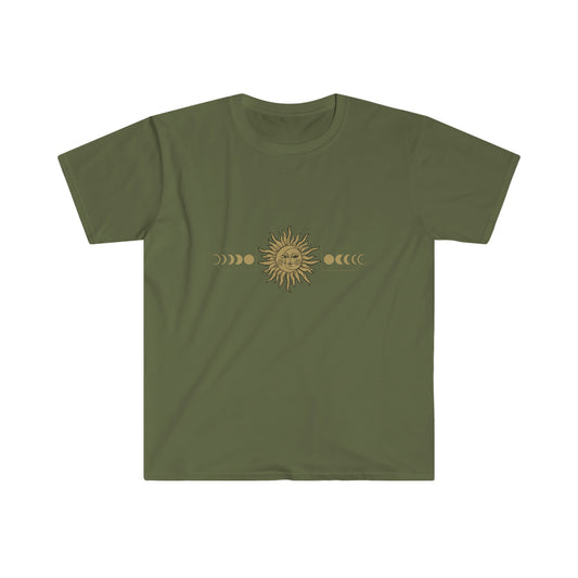 Sun and Moon Unisex Softstyle T-Shirt