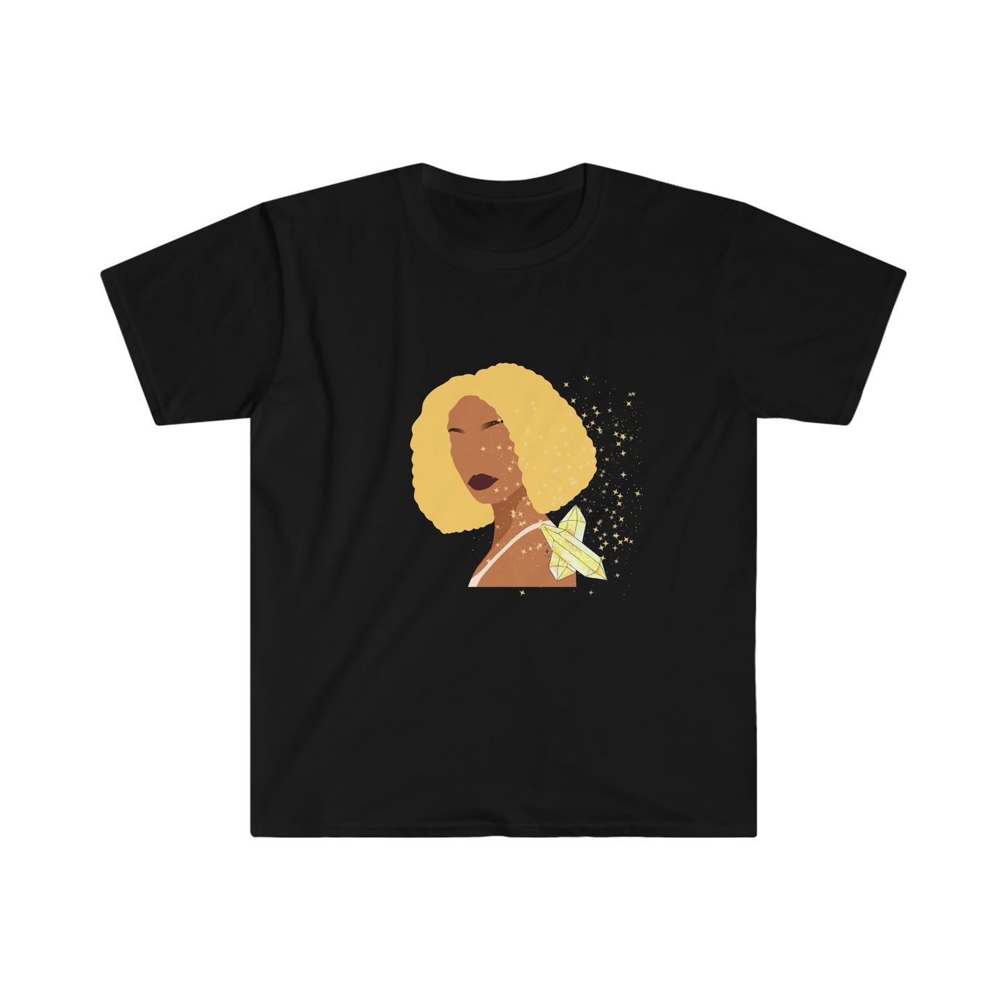 Crystal Goddess Unisex Softstyle T-Shirt