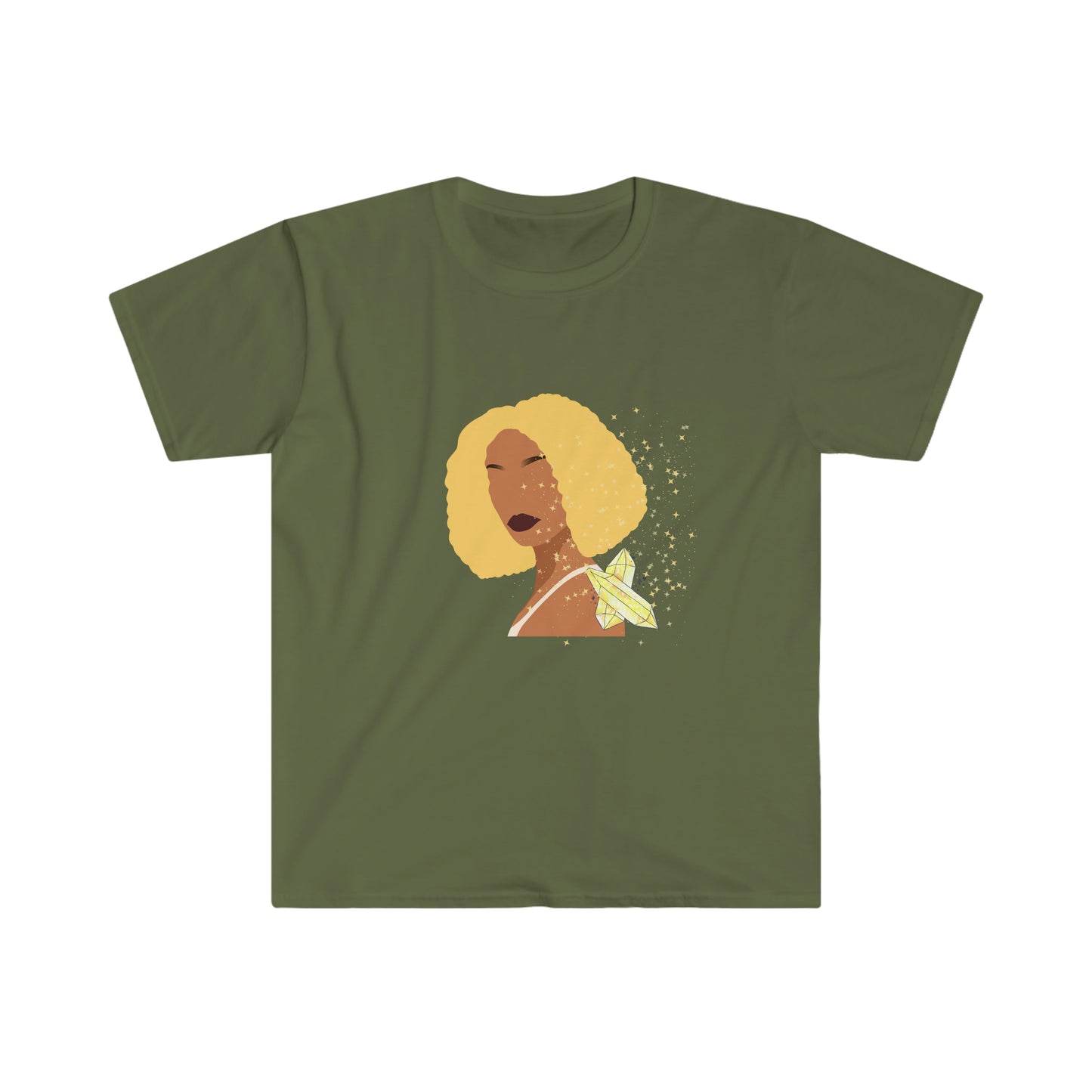 Crystal Goddess Unisex Softstyle T-Shirt